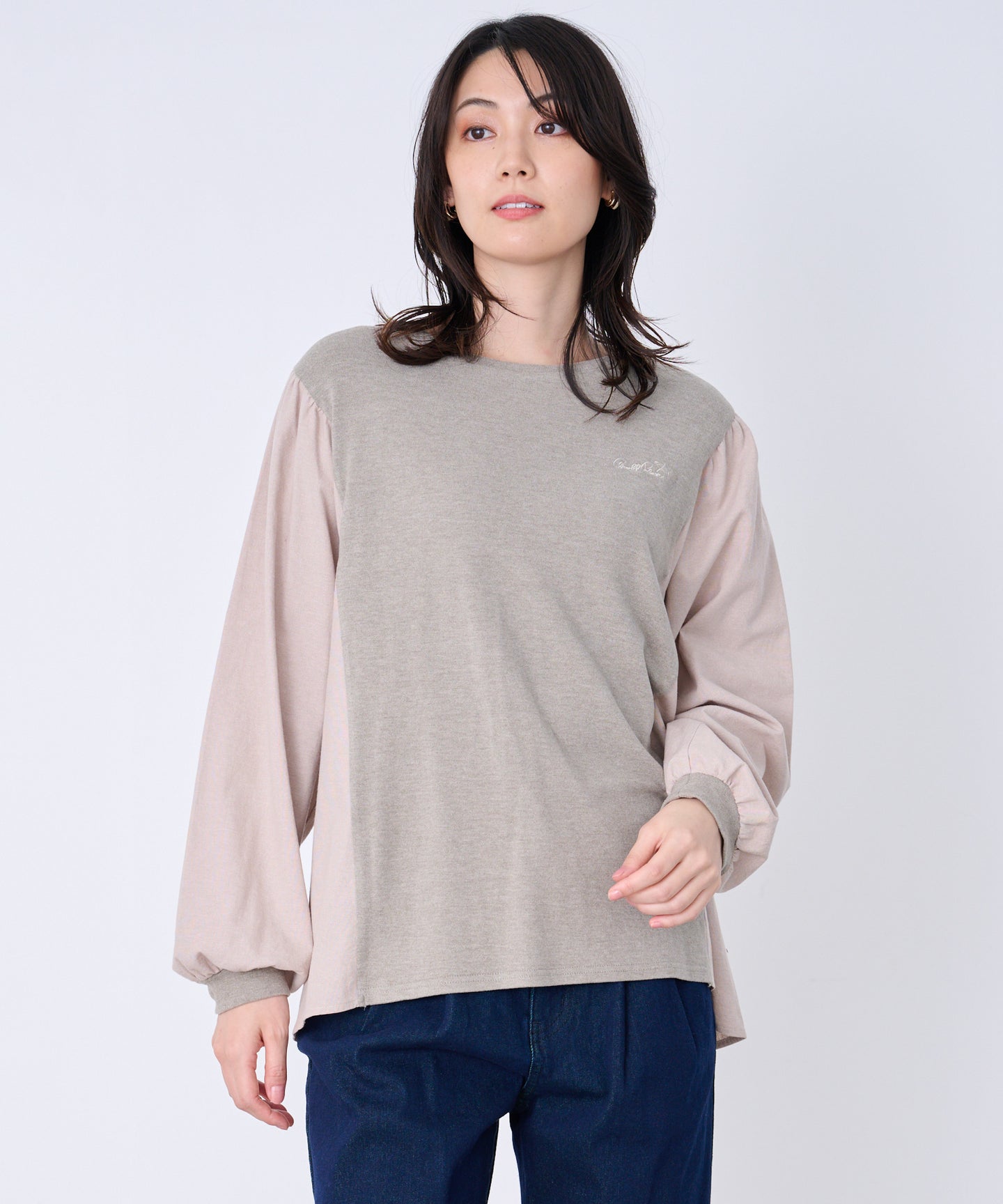 Arnold Palmer マシュマロ天竺 ドッキングプルオーバー